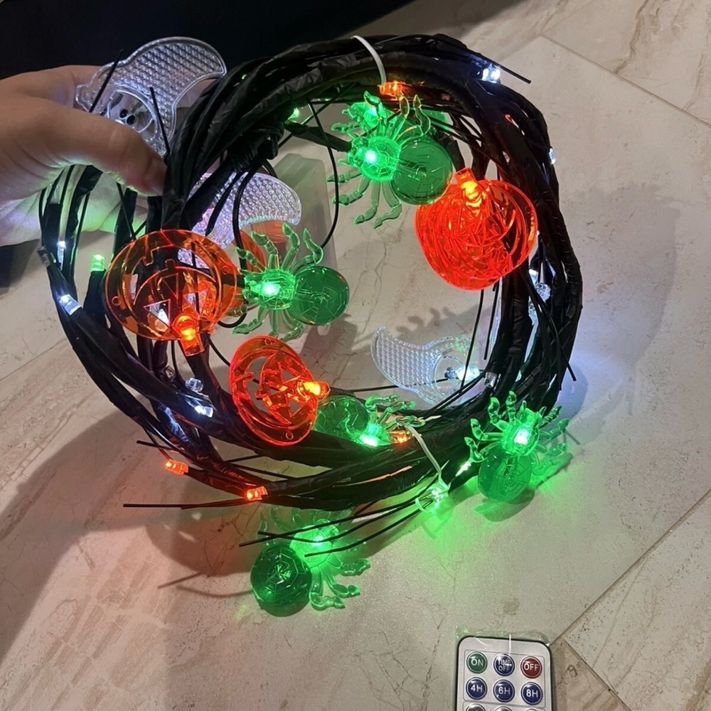 Multicolor halloween LED String Lights with‎ Remote